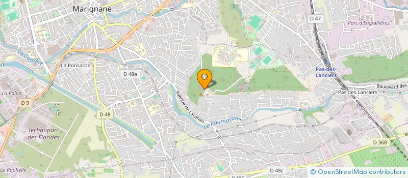 localisation de l'entreprise ENR FRANCE  ROGNAC