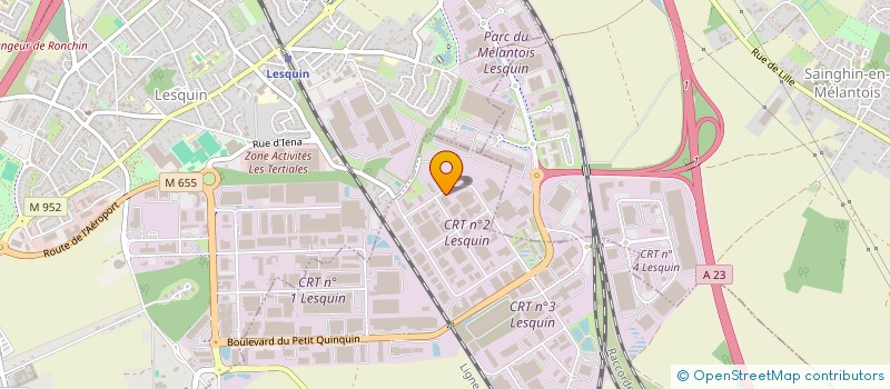 localisation de l'entreprise ENR-GIE à FRETIN