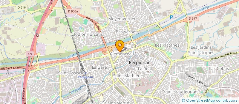 localisation de l'entreprise ENR PLANETE  PERPIGNAN