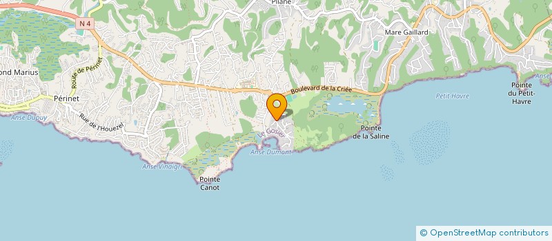 localisation de l'entreprise ENR POSE  LE GOSIER