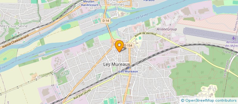 localisation de l'entreprise ENR SERVICES à LES MUREAUX