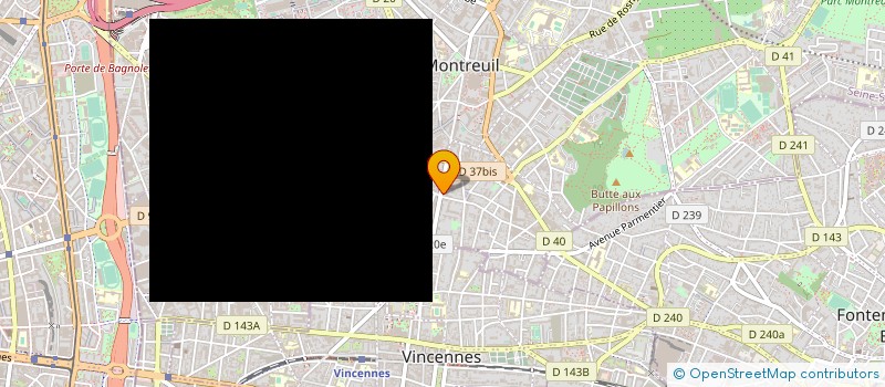 localisation de l'entreprise ENRA à MONTREUIL
