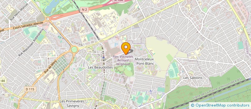 localisation de l'entreprise ENRAF NONIUS SA à TREMBLAY-EN-FRANCE