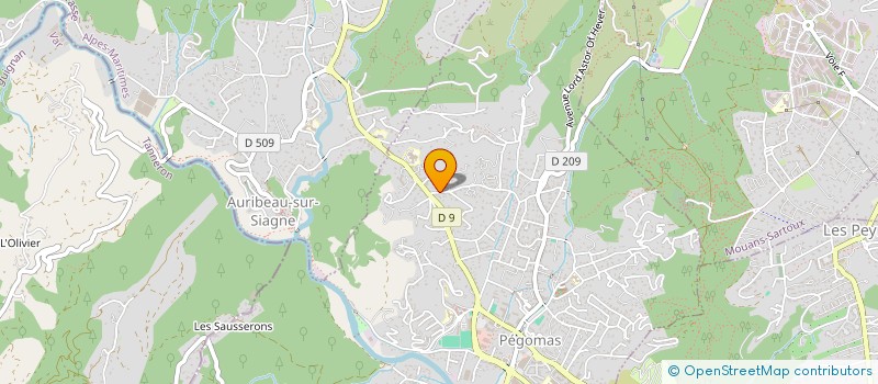 localisation de l'entreprise ENRAL  MOUGINS