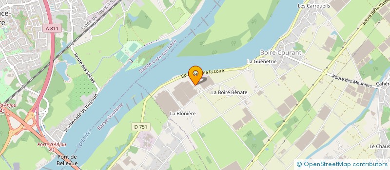 localisation de l'entreprise ENRB  SAINT-JULIEN-DE-CONCELLES