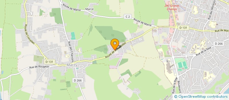 localisation de l'entreprise ENRCOM à MARZY