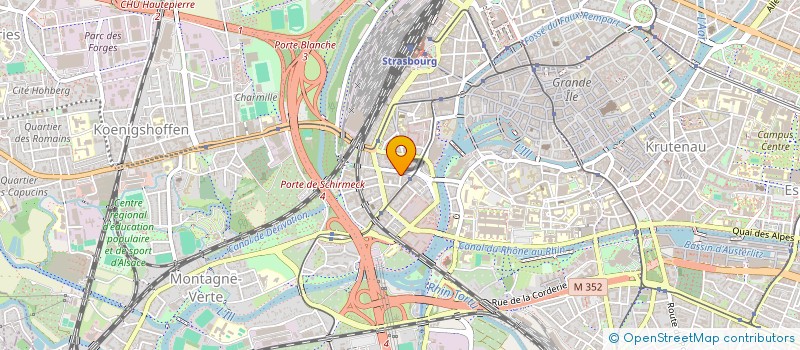 localisation de l'entreprise ENRDEV à STRASBOURG