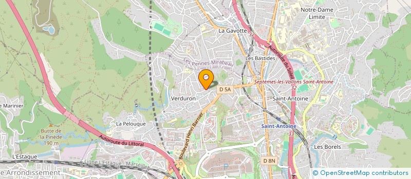 localisation de l'entreprise ENREGISTREMENTS REQUIN RENARD à MARSEILLE