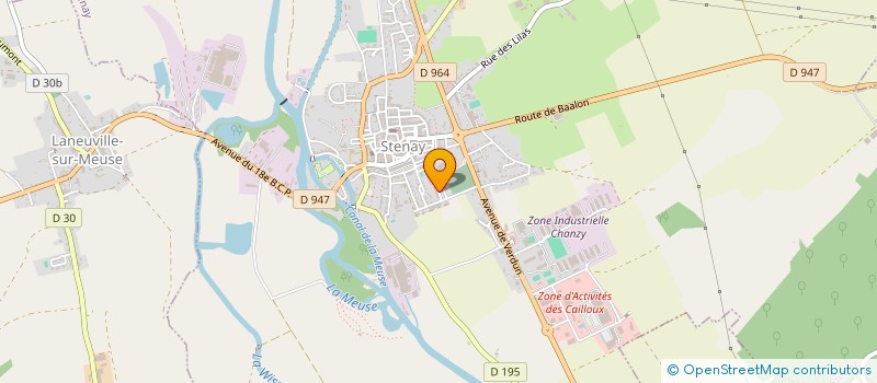 localisation de l'entreprise ENRENA à STENAY