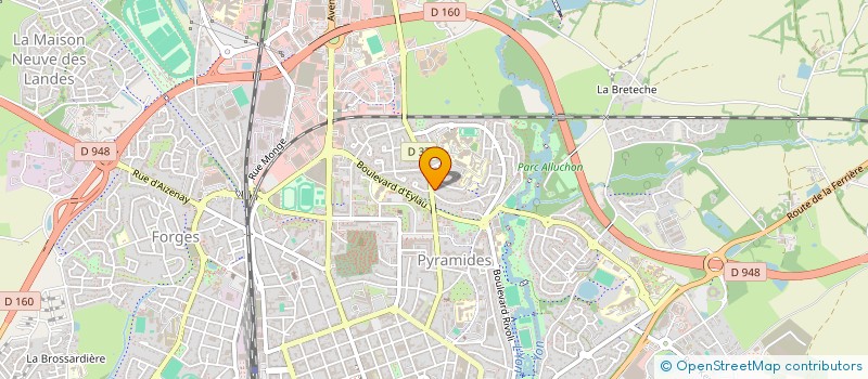 localisation de l'entreprise ENRGIES SOLUTIONS & SERVICES à LA ROCHE-SUR-YON