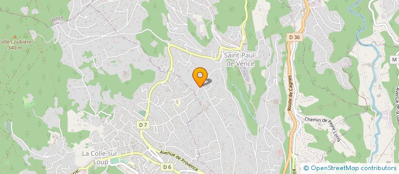 localisation de l'entreprise ENRICH PUB à SAINT-PAUL-DE-VENCE