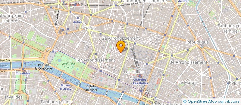 localisation de l'entreprise ENRICO COVERI FRANCE SARL  PARIS