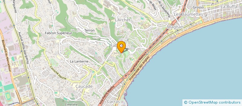 localisation de l'entreprise ENRIEZ EQUI PASSION à NICE