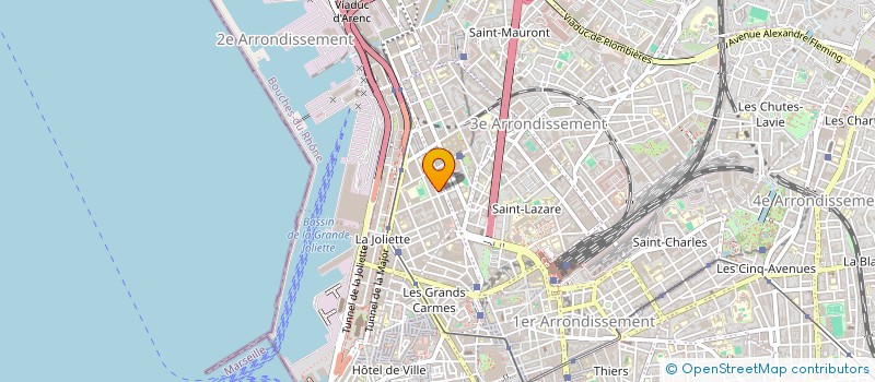 localisation de l'entreprise ENRIKETDJENA à MARSEILLE