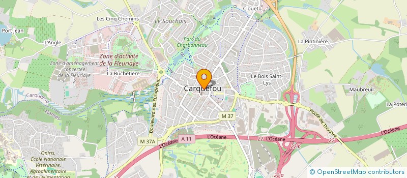 localisation de l'entreprise ENRJ CARQUEFOU à CARQUEFOU