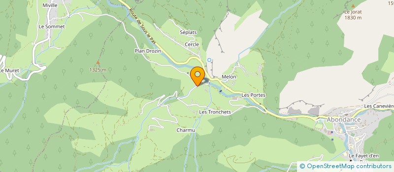 localisation de l'entreprise ENRO  LA CHAPELLE D'ABONDANCE