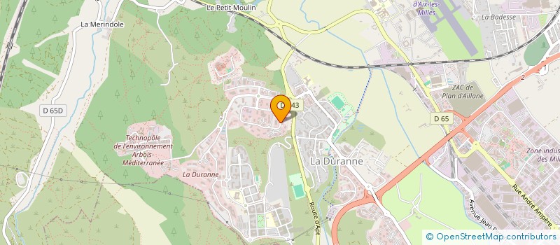 localisation de l'entreprise ENROBES ET RECYCLAGES DU VELAY 43 à AIX-EN-PROVENCE