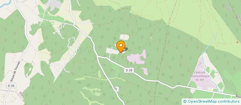 localisation de l'entreprise ENROCHE TP 83  BRAS