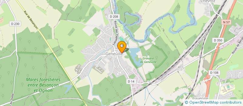 localisation de l'entreprise ENROOTS  GENEUILLE