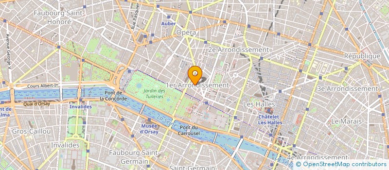 localisation de l'entreprise ENRTEF 1 à PARIS
