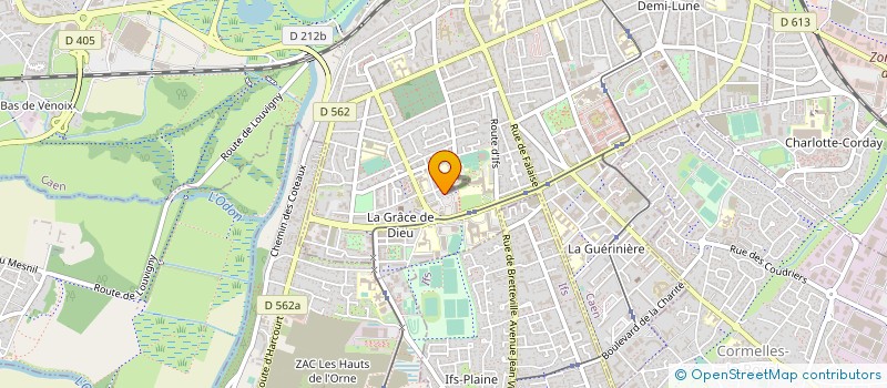 localisation de l'entreprise ENRVERT à CAEN