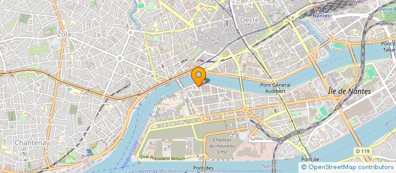 localisation de l'entreprise ENRVS à NANTES