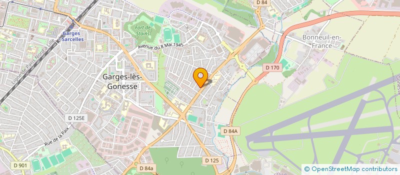 localisation de l'entreprise ENRYTI à GARGES LES GONESSE