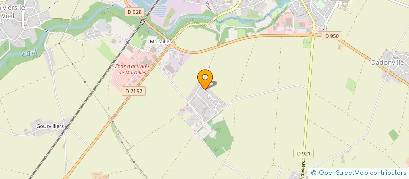localisation de l'entreprise ENS + à COURCELLES-LE-ROI