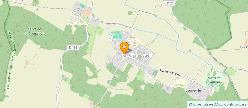 localisation de l'entreprise ENS  CHAMPCUEIL