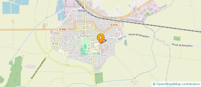 localisation de l'entreprise ENS  NANGIS