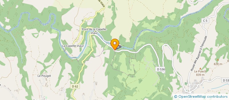 localisation de l'entreprise ENS ENERGIE  PONT-DE-SALARS