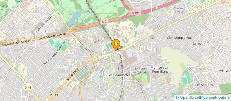 localisation de l'entreprise ENS EXPRESS NATIONAL SERVICE à AULNAY-SOUS-BOIS