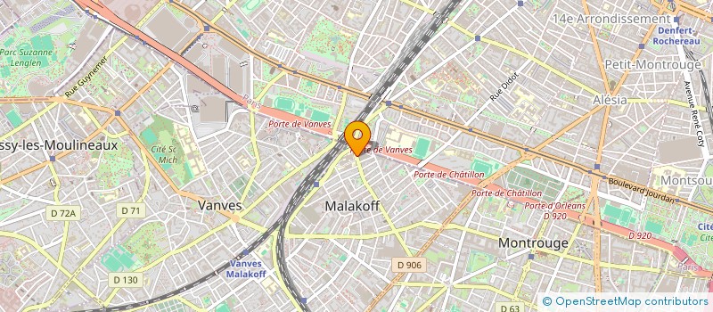 localisation de l'entreprise ENSAE SOLIDAIRE à PALAISEAU