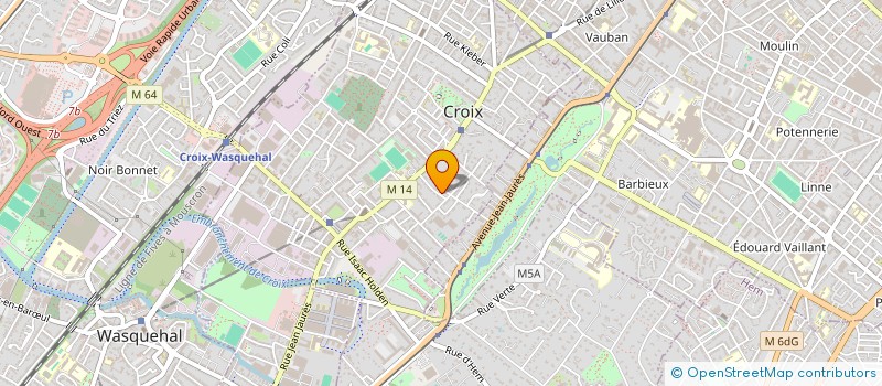 localisation de l'entreprise ENSEABLE  CROIX