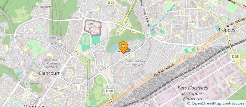 localisation de l'entreprise ENSEI APPRENTIS DU SECOURISME ET DE LA FORMATION INCENDIE  ABLIS