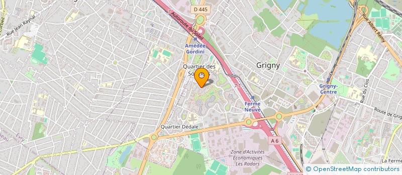 localisation de l'entreprise ENSEIGN ET ACTIV RELIGIEUSES à GRIGNY