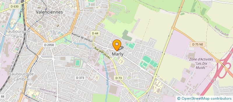 localisation de l'entreprise ENSEIGNE DIFFUSION à MARLY