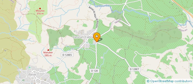 localisation de l'entreprise ENSEIGNEMENT CATHOLIQUE CLERMONTAIS  CLERMONT L'HERAULT