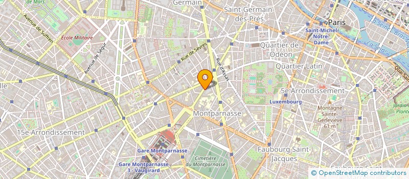 localisation de l'entreprise ENSEIGNEMENT DEVELOPPEMENT ECOLES à PARIS