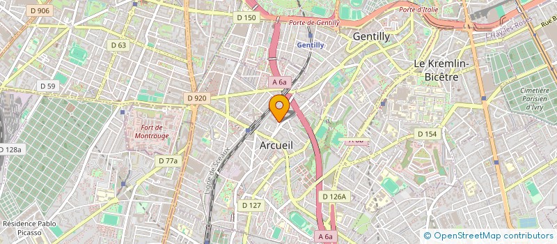 localisation de l'entreprise ENSEIGNEMENT ET ANIMATION SCIENTIFIQUE à ARCUEIL