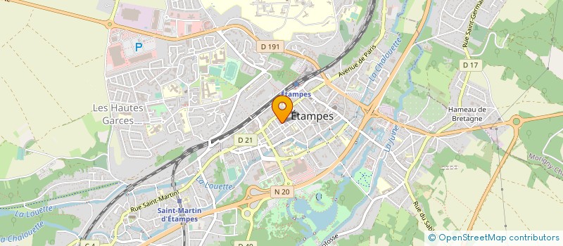 localisation de l'entreprise ENSEIGNEMENT INTERDISCIPLINAIRE ESSONNE à ETAMPES
