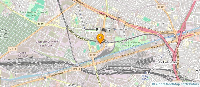 localisation de l'entreprise ENSEIGNEMENT LANGUE ARABE à BOBIGNY