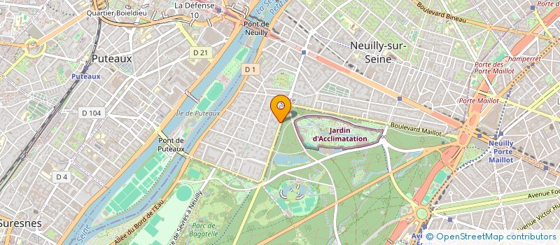 localisation de l'entreprise ENSEIGNEMENT SUPERIEUR A L'ETRANGER PAR ABREVIATION ESE à NEUILLY-SUR-SEINE