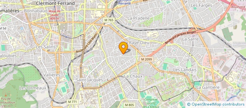localisation de l'entreprise ENSEIGNEMENT SUPERIEUR PRIVE FORMATEM à CLERMONT-FERRAND