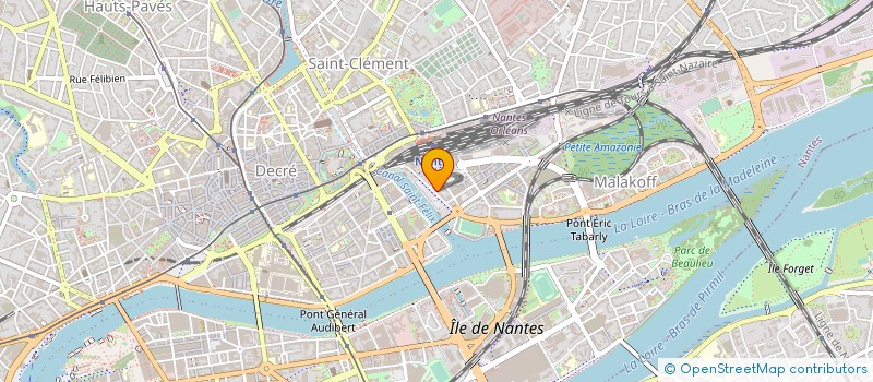 localisation de l'entreprise ENSEIGNEMENT TECHNIQUE PRIVE à NANTES
