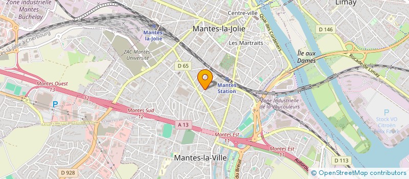 localisation de l'entreprise ENSEIGNEMENTS ARTISTIQUES EN MOUVEMENT à MANTES-LA-VILLE