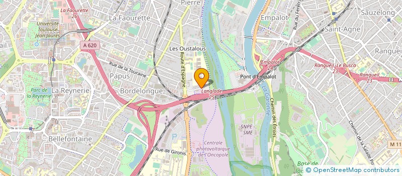 localisation de l'entreprise ENSEIGNES MIDI PYRENEES à TOULOUSE