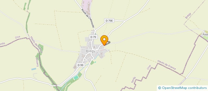 localisation de l'entreprise ENSEIGNES SIGNALETIQUE COMMUNICATION  BREGY