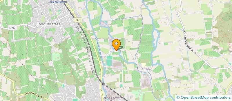 localisation de l'entreprise ENSEIGNES SOCIAS  CHATEAUNEUF-DE-GADAGNE