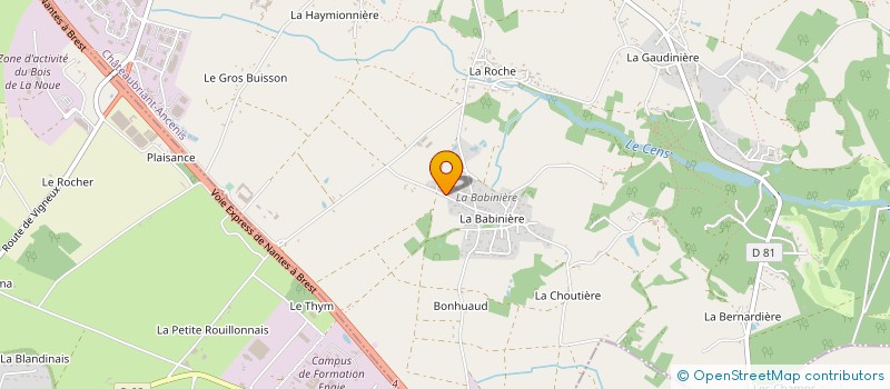 localisation de l'entreprise ENSEIGNES TREMOUREUX à VIGNEUX-DE-BRETAGNE
